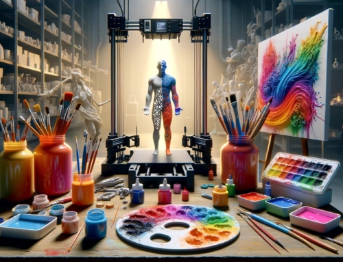 Elige entre Pintar y Teñir en la Impresión 3D 🎨